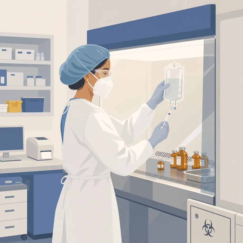 Ilustração da divisão de Oncologia